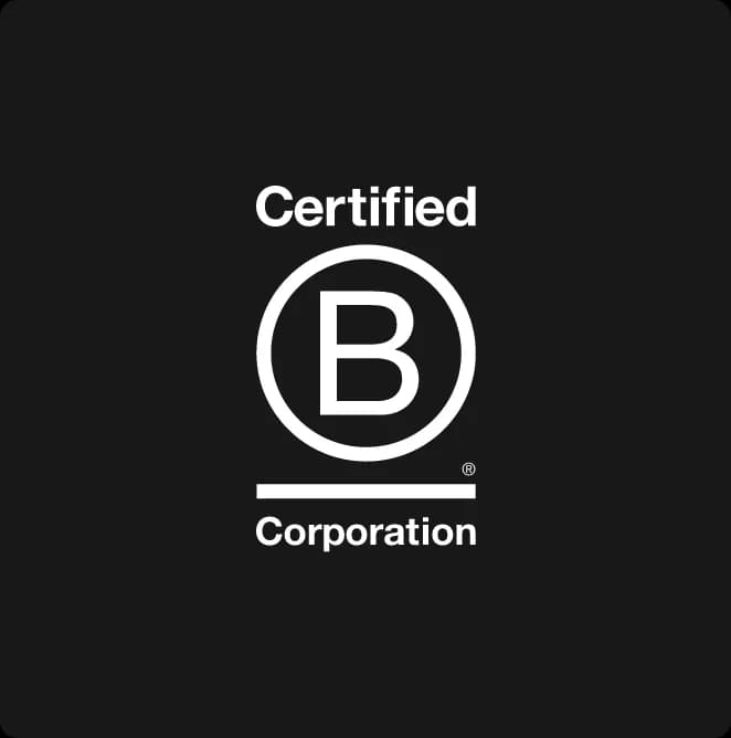 b corp logo